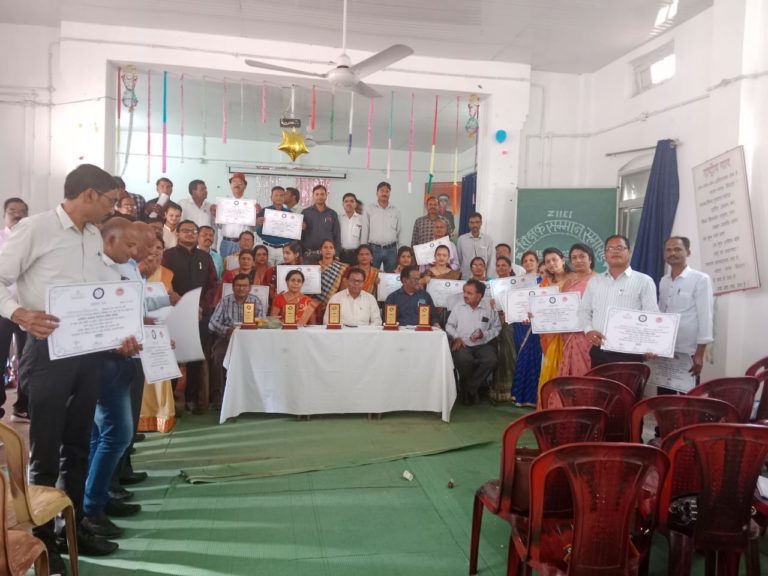 समग्र शिक्षा  छिंदवाड़ा मध्य प्रदेश एवं श्री अरविंद सोसाइटी द्वारा शिक्षक सम्मान समारोह का हुआ आयोजन