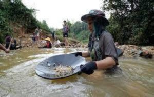 Thailand gold river