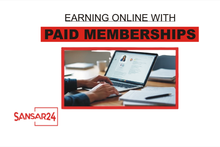 Earning with Paid Memberships Online